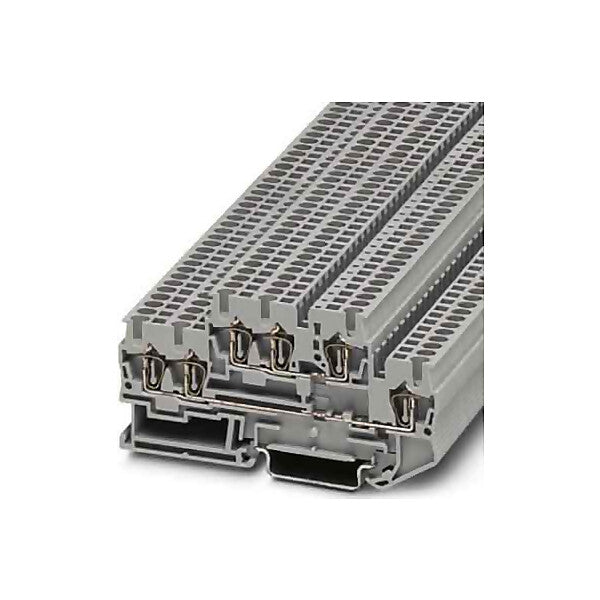 Phoenix Contact Doppelstockklemme grau STTB 2,5-TWIN